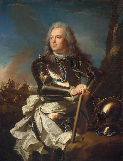 Portrait of Louis Henri de La Tour d Auvergne, Hyacinthe Rigaud